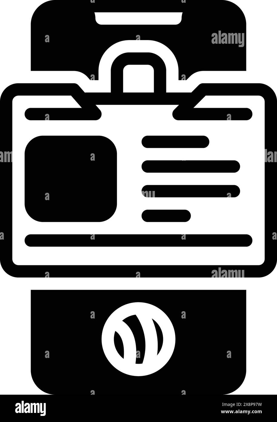 Icon for identity, id proof Stock Vector Image & Art - Alamy