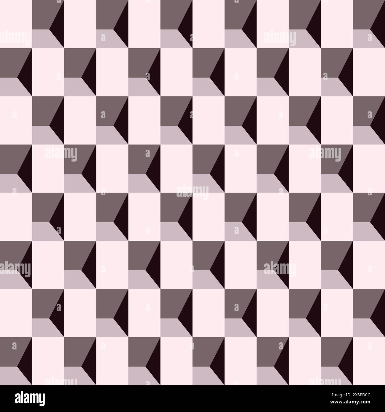Geometric Seamless Pattern Vector, Wall Background, Wall Wallpaper Stock Vector