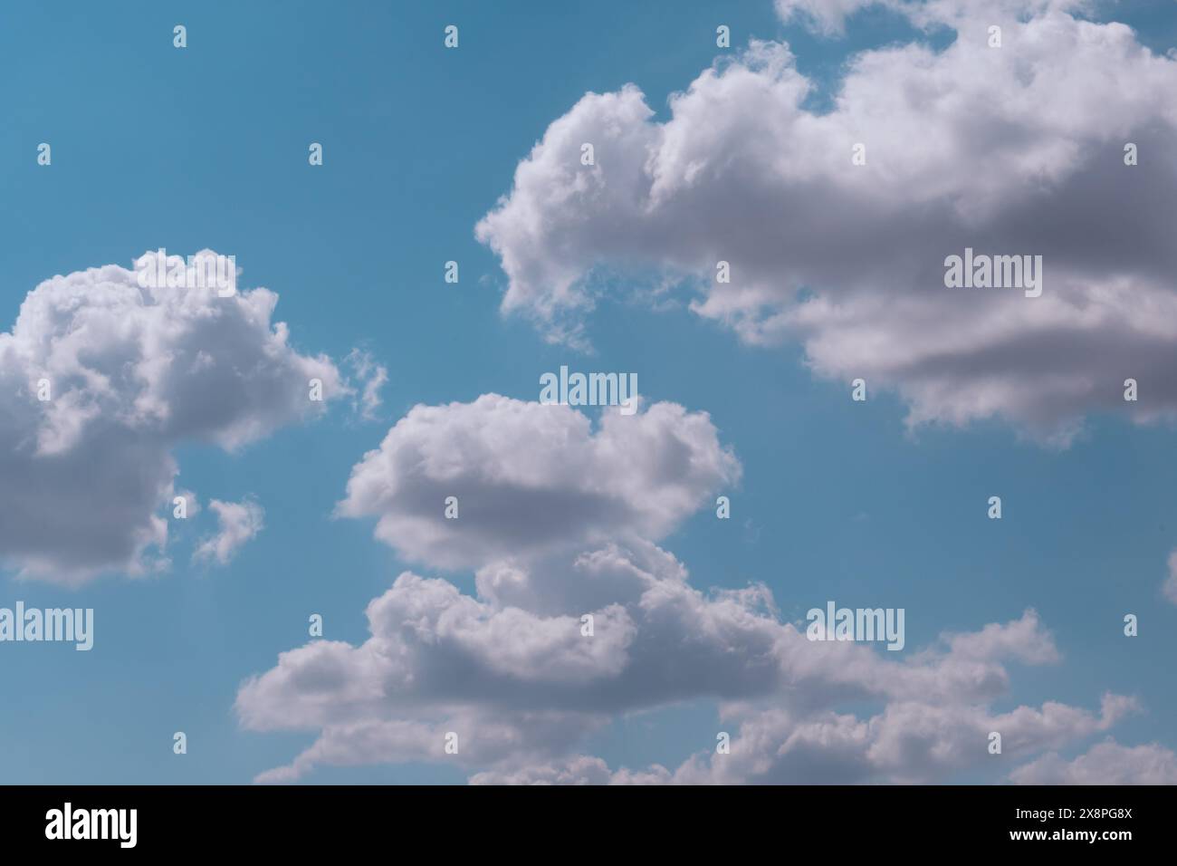 The Clouds in the sky in good weather Stock Photo