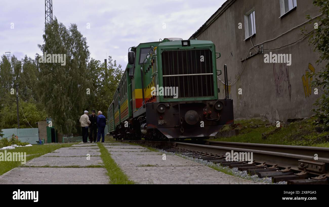 Footage freight train on rails hi-res stock photography and images - Alamy