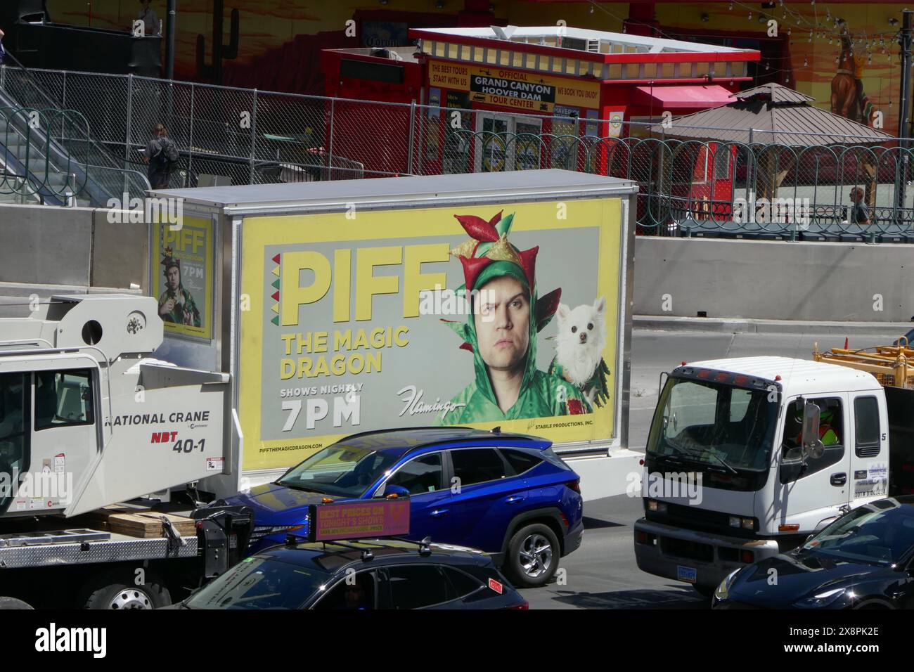 Las Vegas, Nevada, USA 15th May 2024 Piff The Magic Dragon Billboard ...
