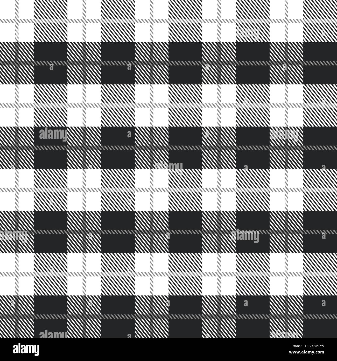 Irish plaid pattern Black and White Stock Photos & Images - Alamy