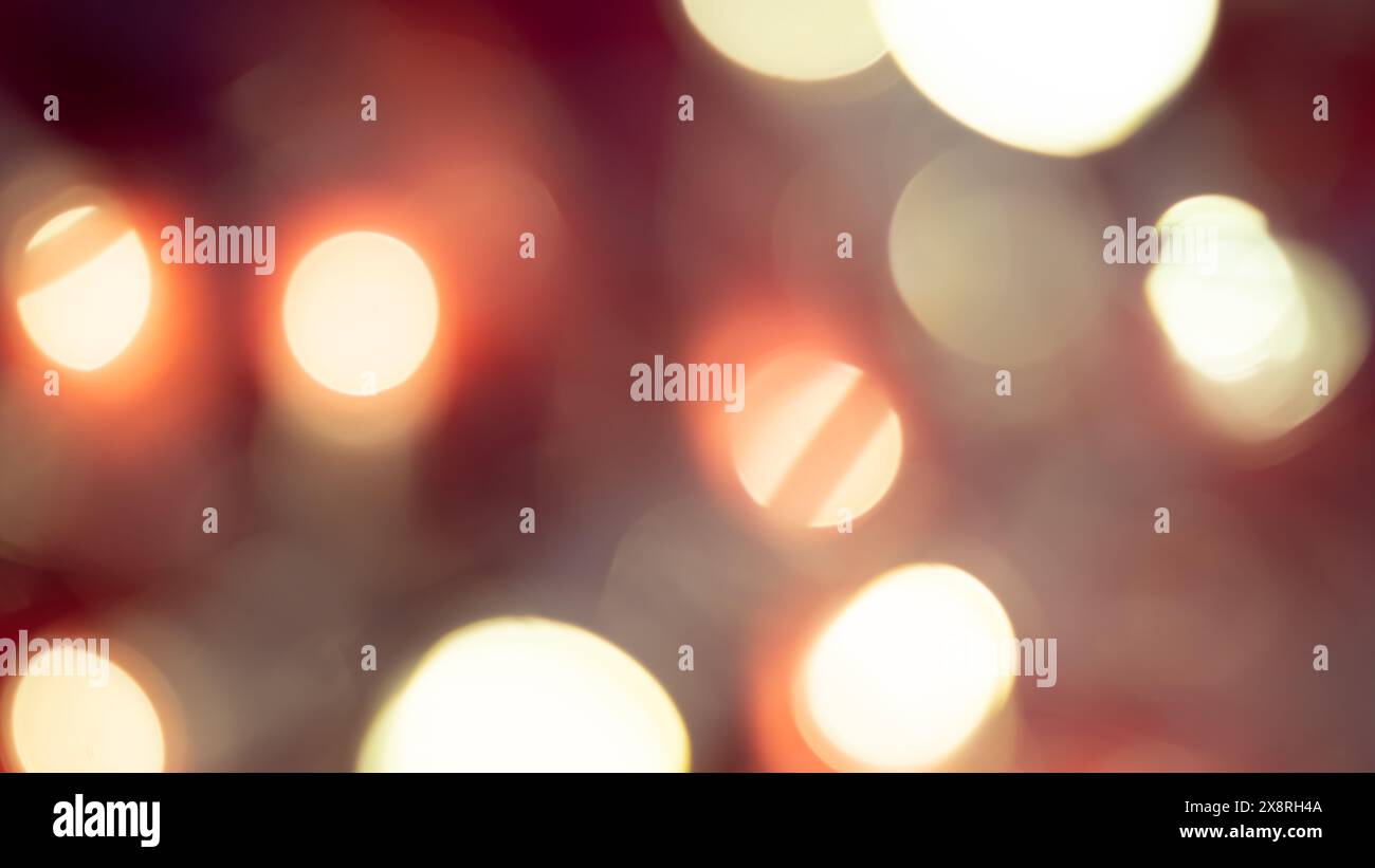 Soft golden bokeh lights create hi-res stock photography and images - Alamy
