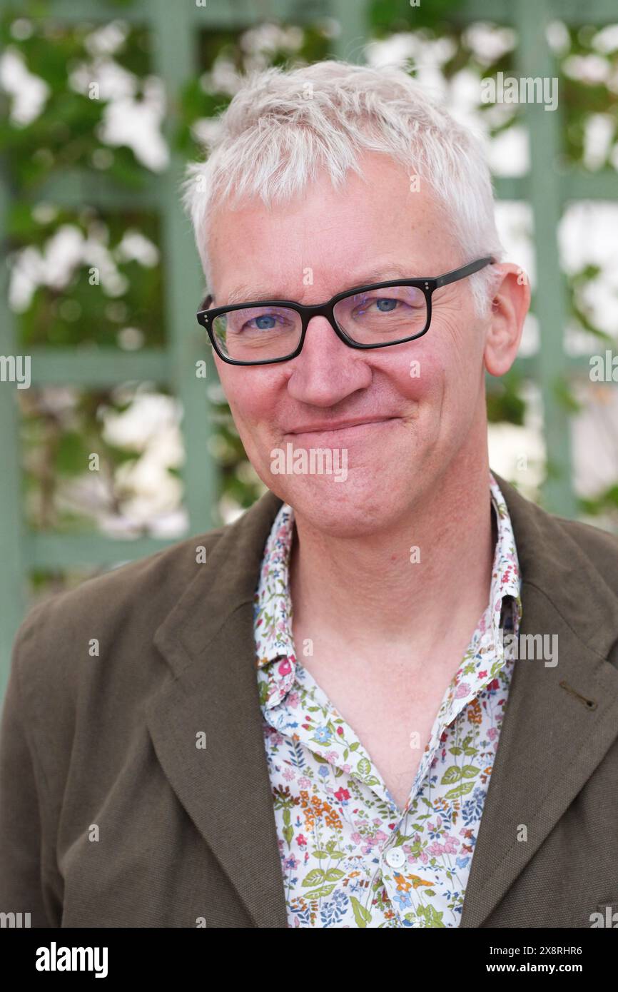 Hay Festival, Hay on Wye, Powys, Wales, UK – Monday 27th May 2024 – Tom Holland historian and author at the Hay Festival - Photo Steven May / Alamy Live News Stock Photo