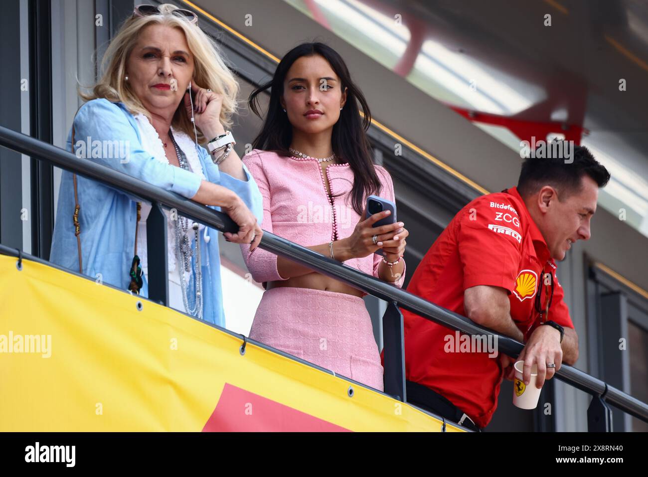 Monte Carlo, Monaco. 26th May, 2024. Pascale Leclerc and Alexandra