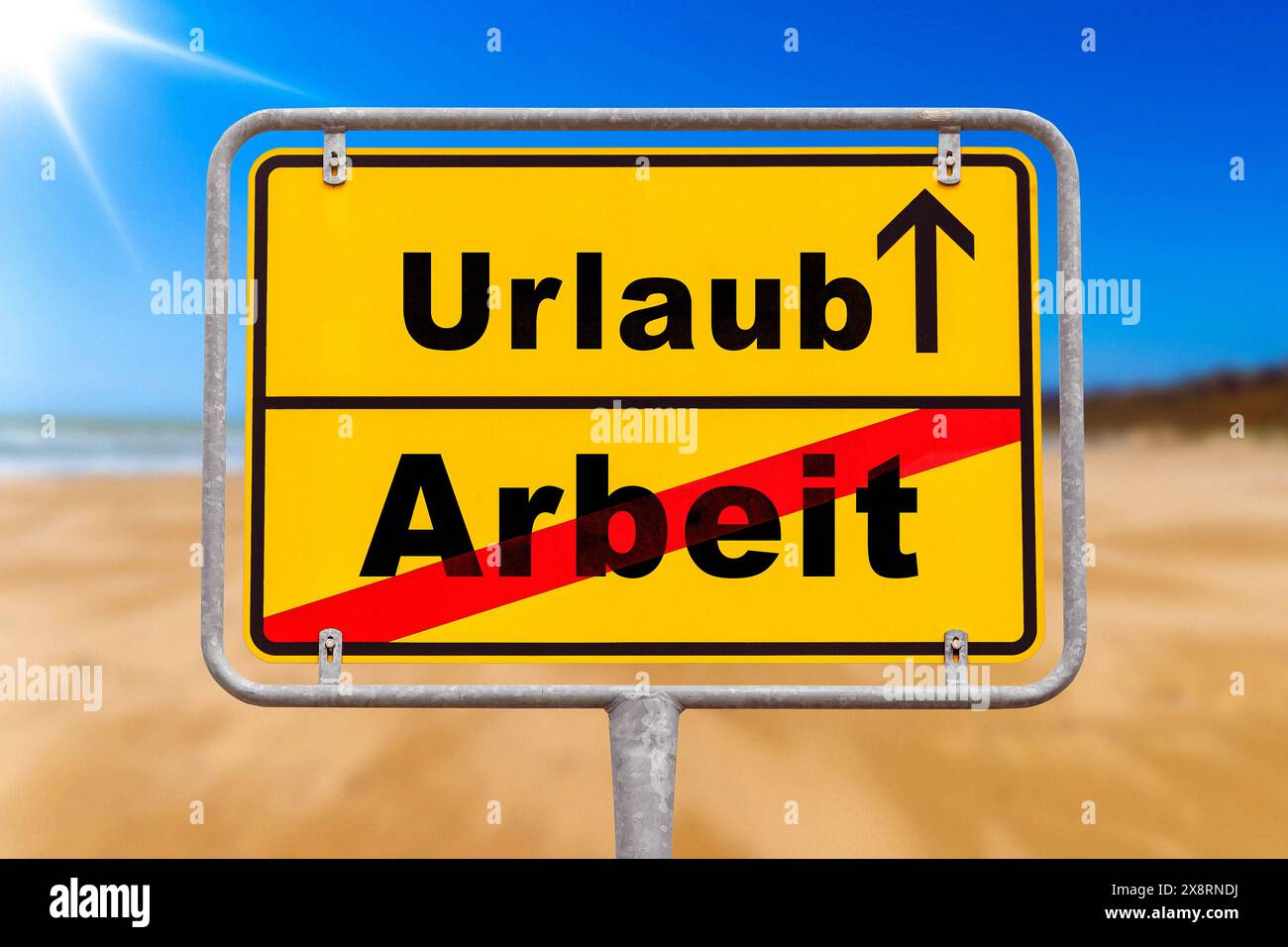 arbeit in urlaub