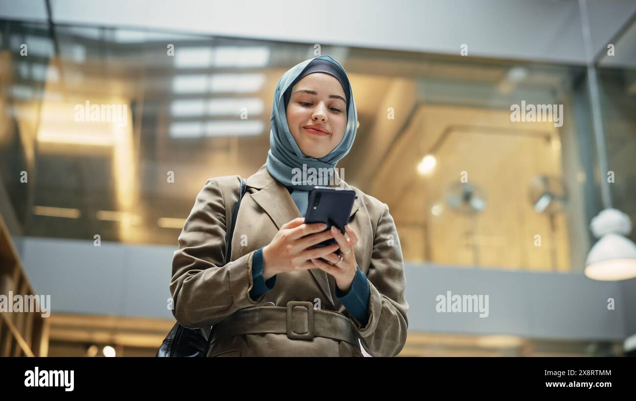 Smiling young muslim female hi-res stock photography and images - Alamy