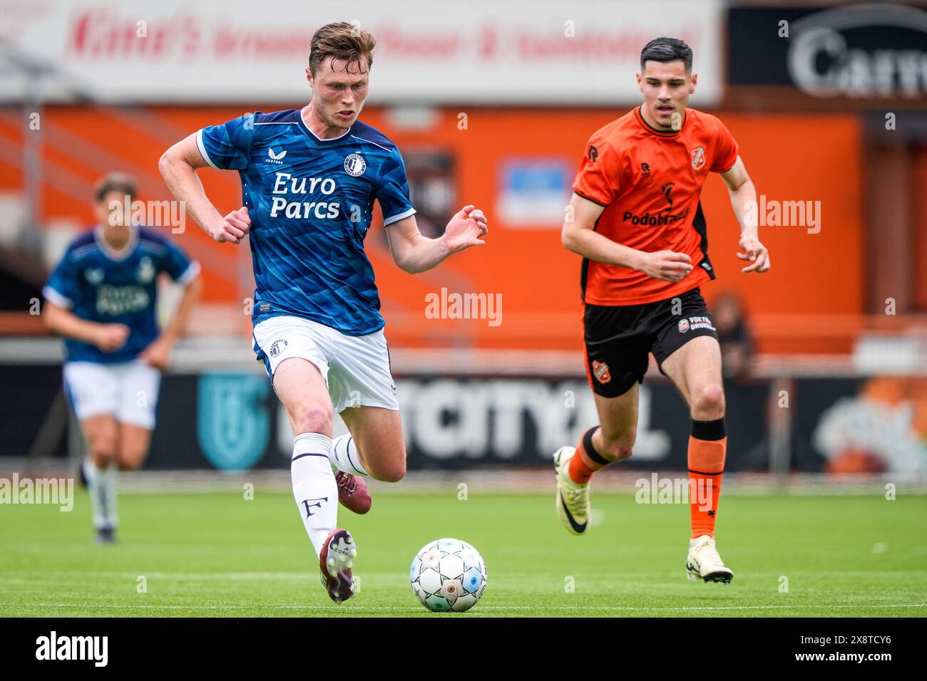 Volendam, Netherlands. 25th May, 2024. Volendam Milan Hokke of