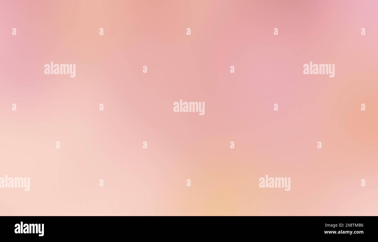 Delicate pink cream abstract background with smooth color gradient Stock Photo