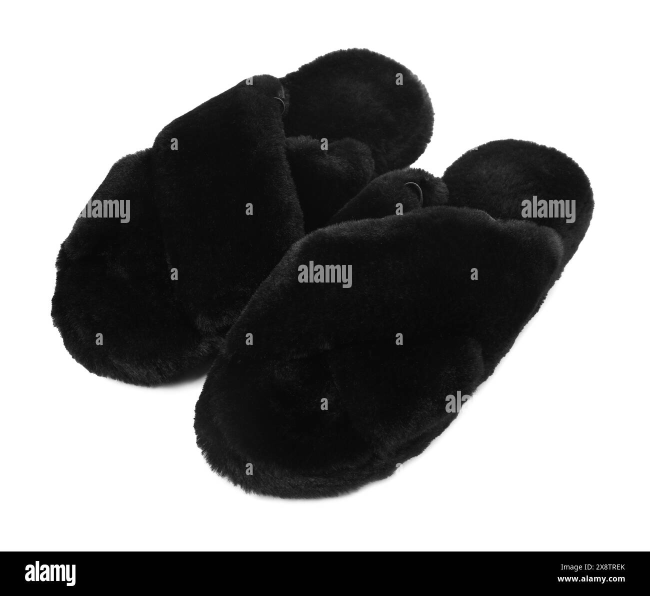 Quinny Fluffy Slipper Black main image 0