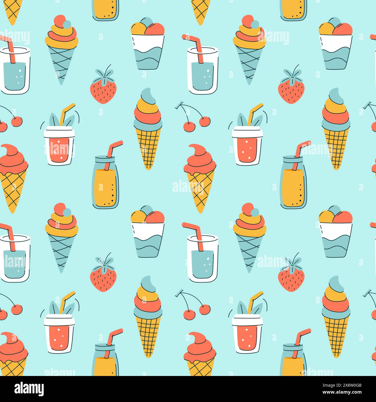 Scene ice Stock Vector Images - Alamy