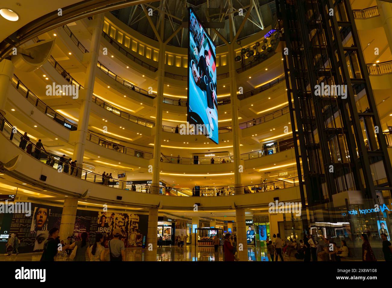 Kuala Lumpur, Malaysia - October 12 2024 : Biggest Shopping Mall KLCC ...