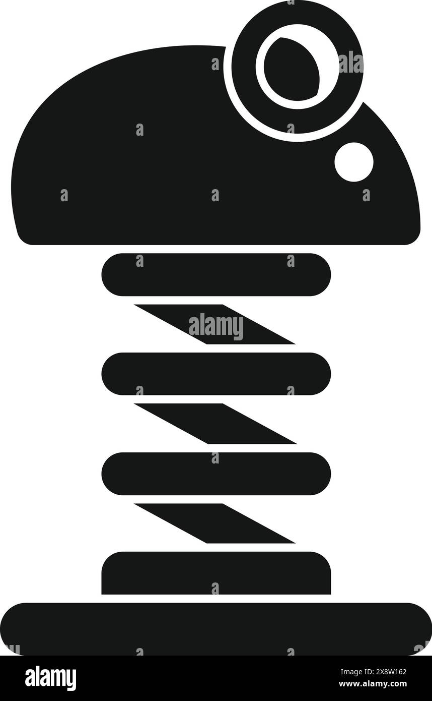 Spring loaded toy Stock Vector Images - Alamy