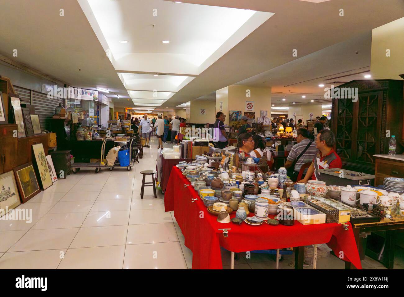 Kuala Lumpur, Malaysia - October 12 2024 : World's Largest and Oldest Flea Market with Second Hand Market at Am Corp Mall in Kuala Lumpur, Malaysia Stock Photo