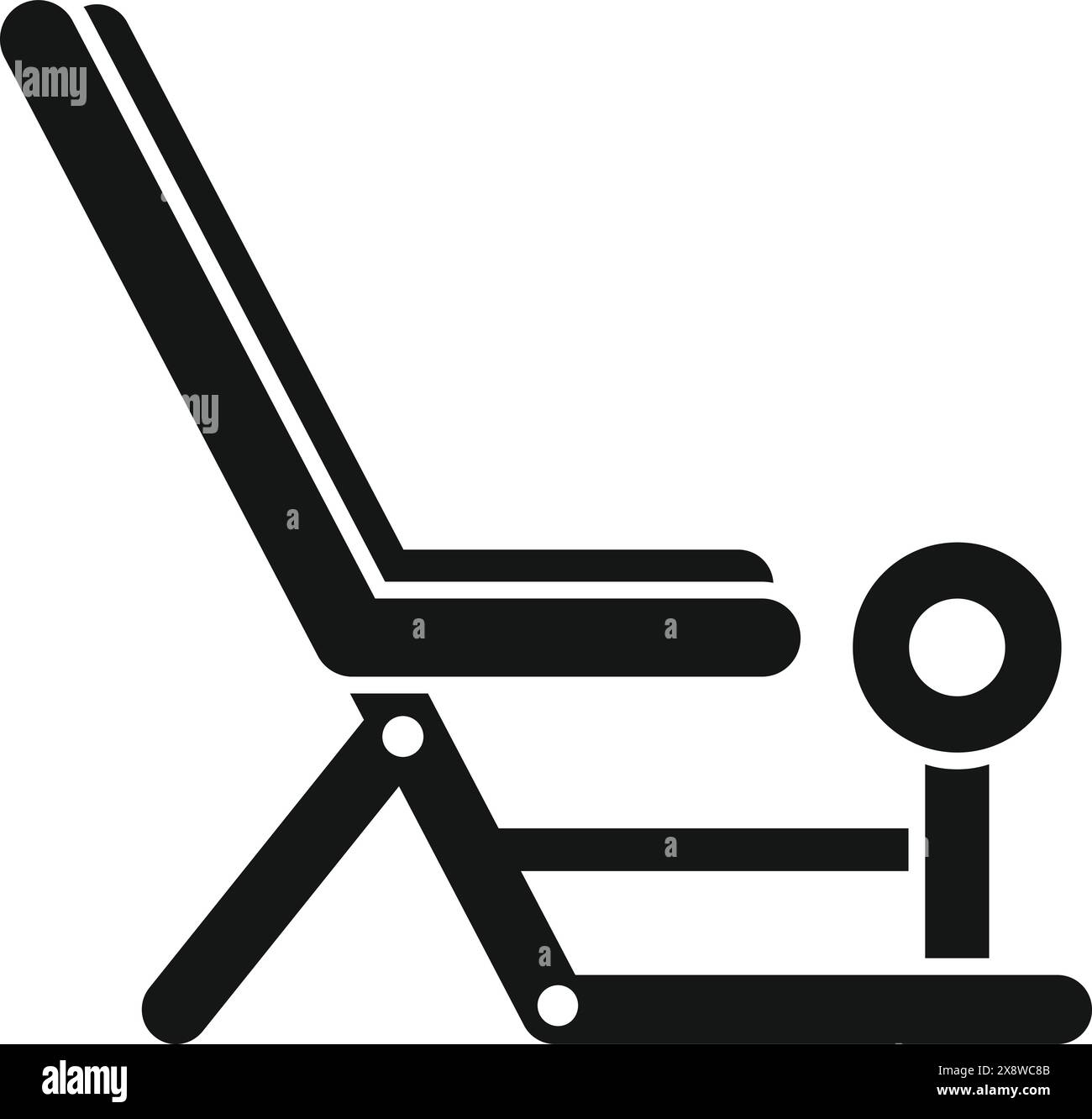 Contemporary modern lounge chair silhouette furniture in simple and