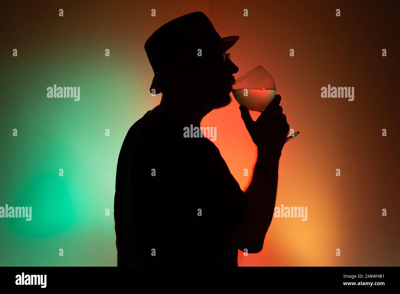 Man drinking water anonymous hi-res stock photography and images - Alamy
