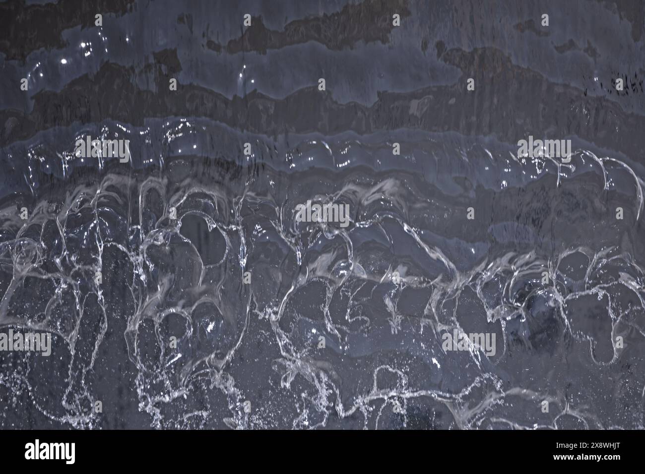 The presence of dissociated ions significantly increases the