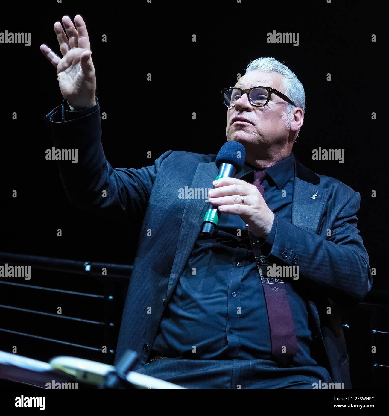 London, UK. 27th May, 2024. Mark Kermode photographed during Mark