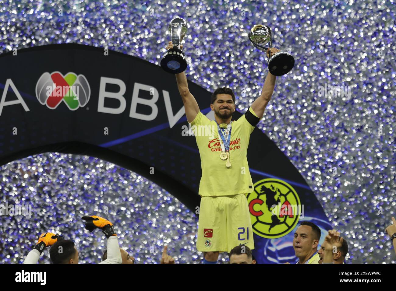 Mexico City, Mexico. 26th May, 2024. Henry Martín 21, of Club America