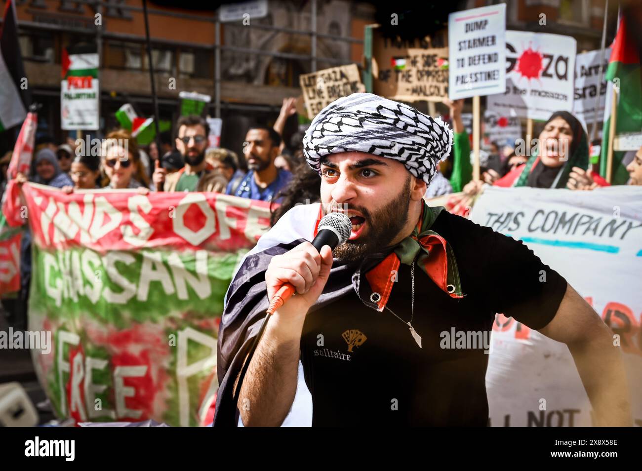 London Pro Palestine Protests 2024 Stock Photo - Alamy