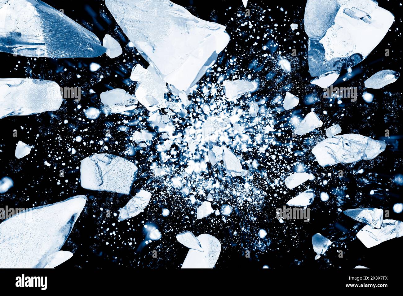 Ice explosion frozen motion hi-res stock photography and images - Alamy