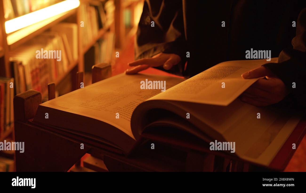 Male fingers leafing reading paper hi-res stock photography and images ...