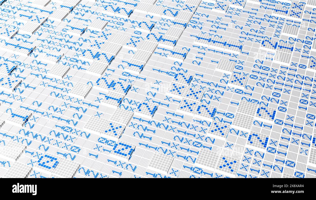 Abstract digital code numbers animated hi-res stock photography and ...