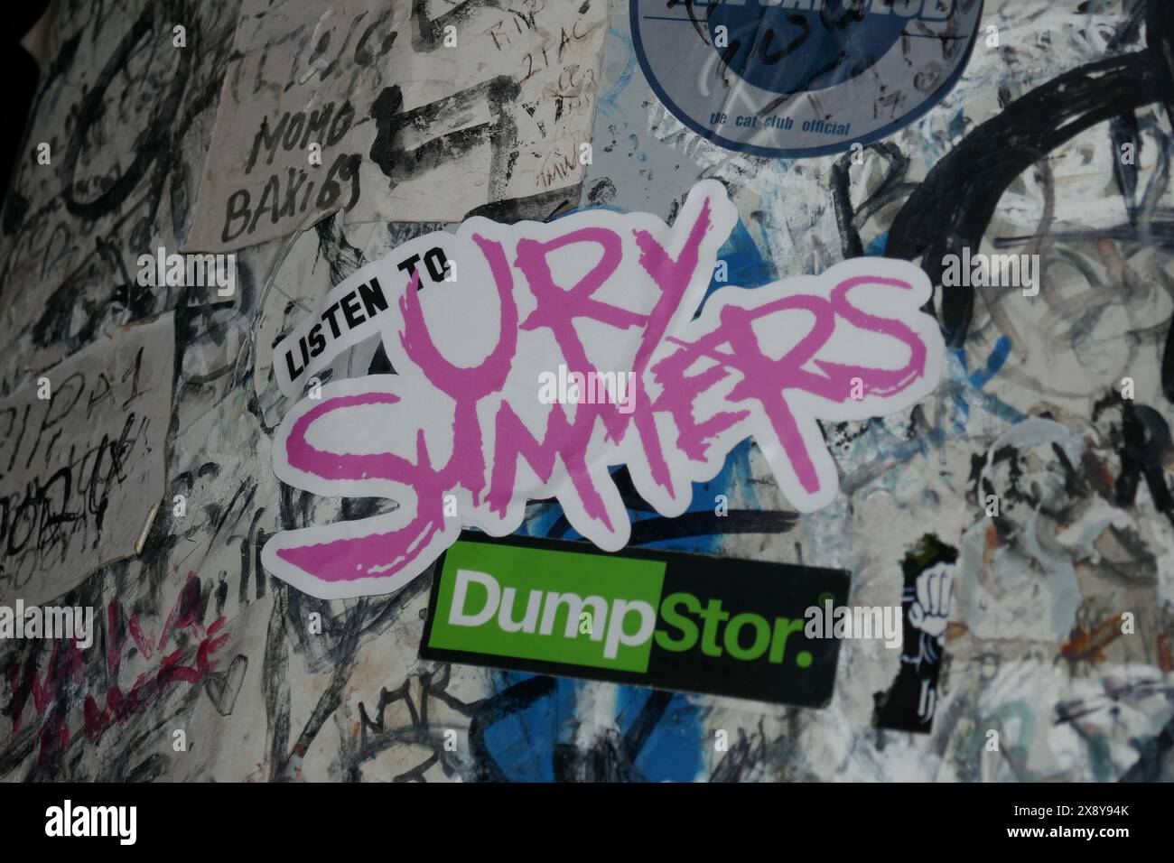 Las Vegas, Nevada, USA 15h May 2024 Singer/musician Ury Summers Sticker ...