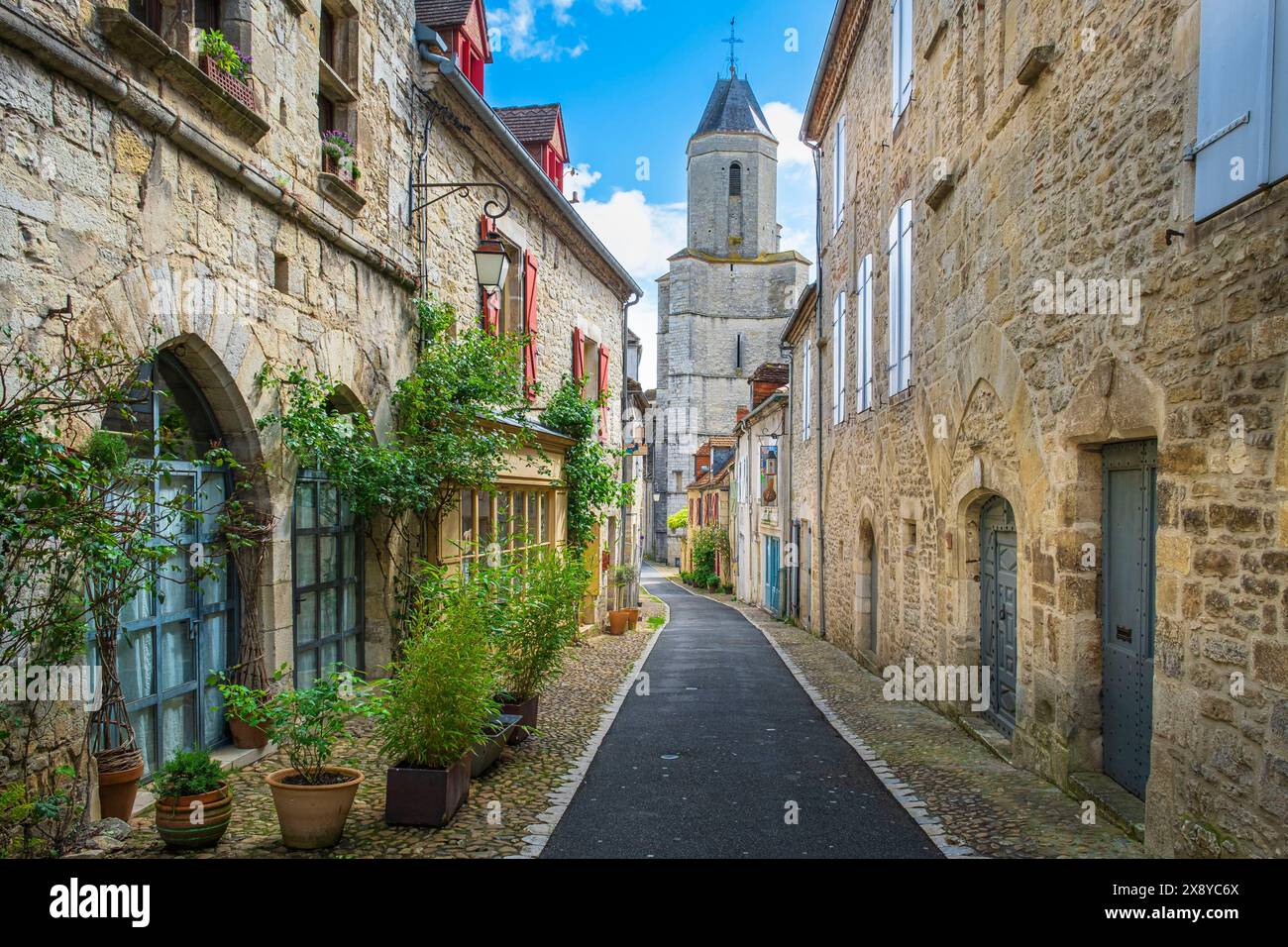 France, Lot, Martel, medieval city labeled Les Plus Beaux Villages de ...