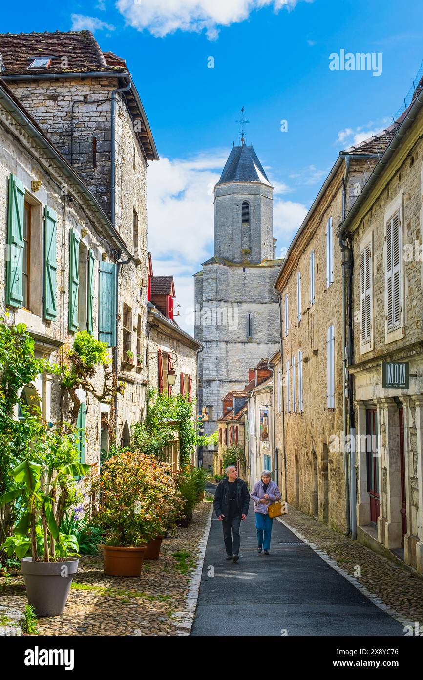 France, Lot, Martel, medieval city labeled Les Plus Beaux Villages de ...