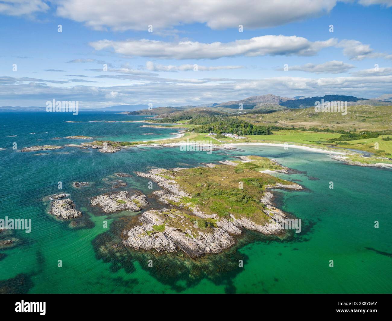 Aerial view of arisaig hires stock photography and images Alamy
