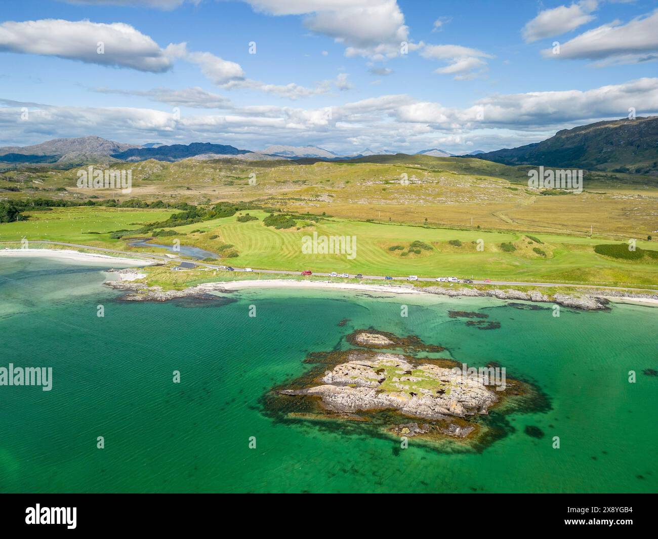 Aerial view of arisaig hires stock photography and images Alamy
