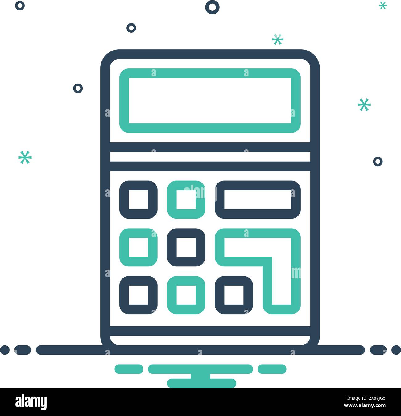 Icon for calculate,numerate Stock Vector Image & Art - Alamy