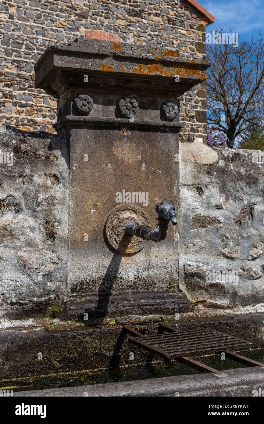France, Haute Loire, Lavoute Chilhac, labelled Les Plus Beaux Villages