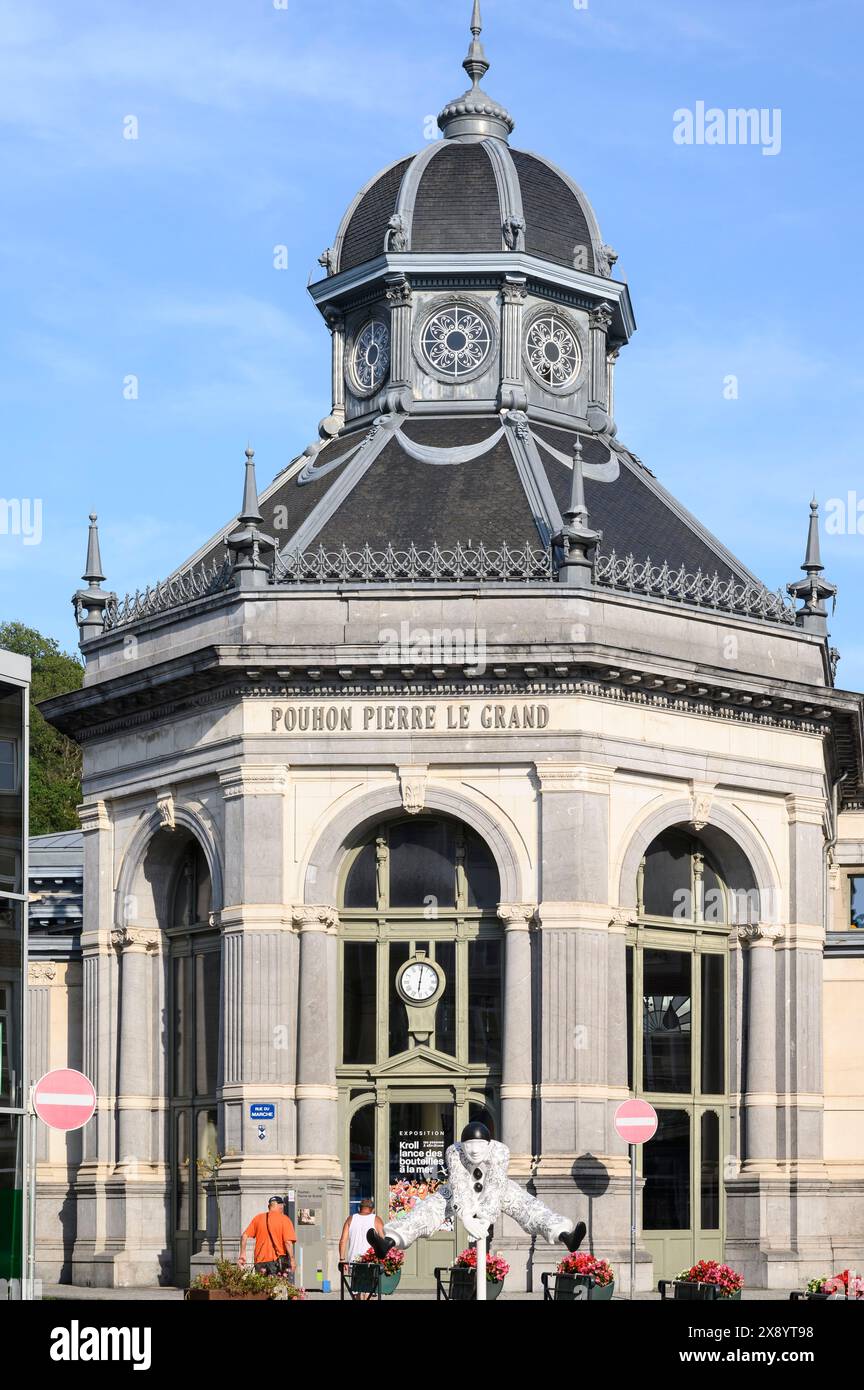 Belgium, Wallonia, province of Liege, city of Spa, Pouhon Pierre-le-Grand thermal baths Stock Photo