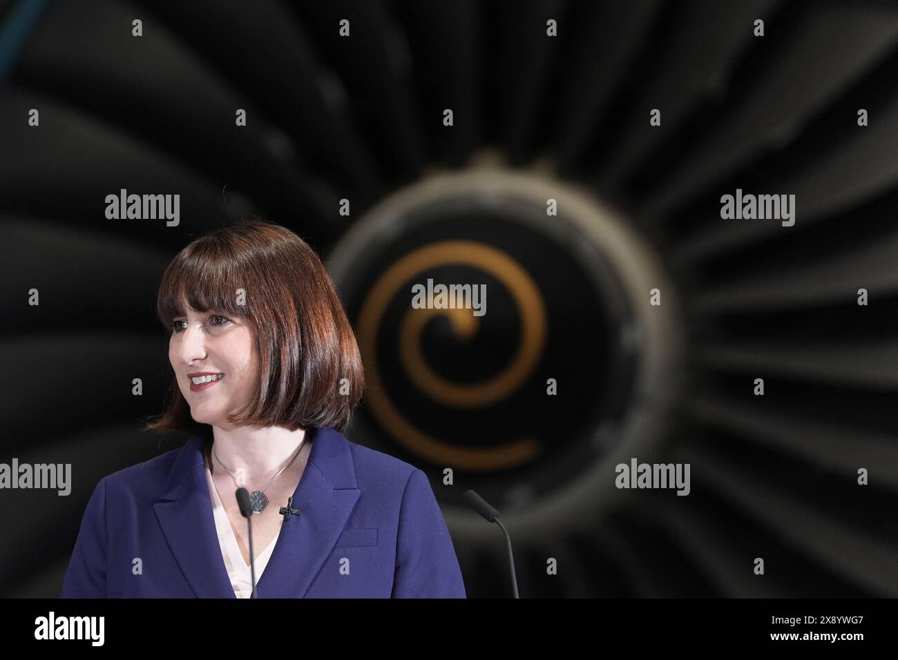 Rachel Reeves Recent Shadow chancellor rachel reeves delivers a speech during a visit to ...
