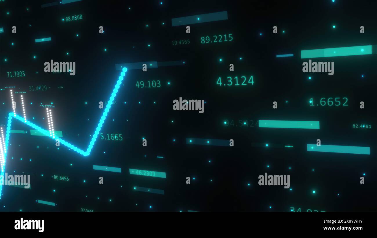 4k stock business market data hi-res stock photography and images - Alamy