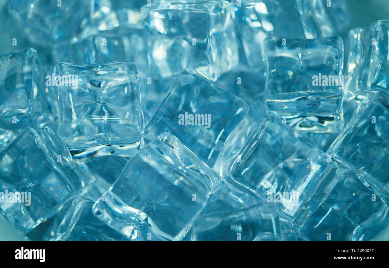 ice cubes Stock Photo