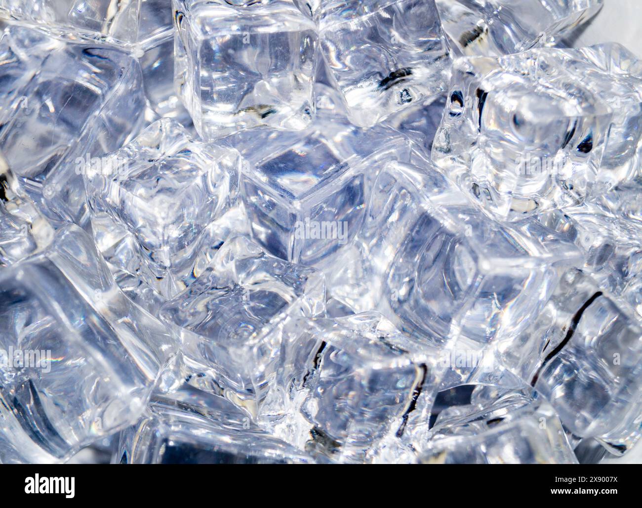 ice cubes Stock Photo