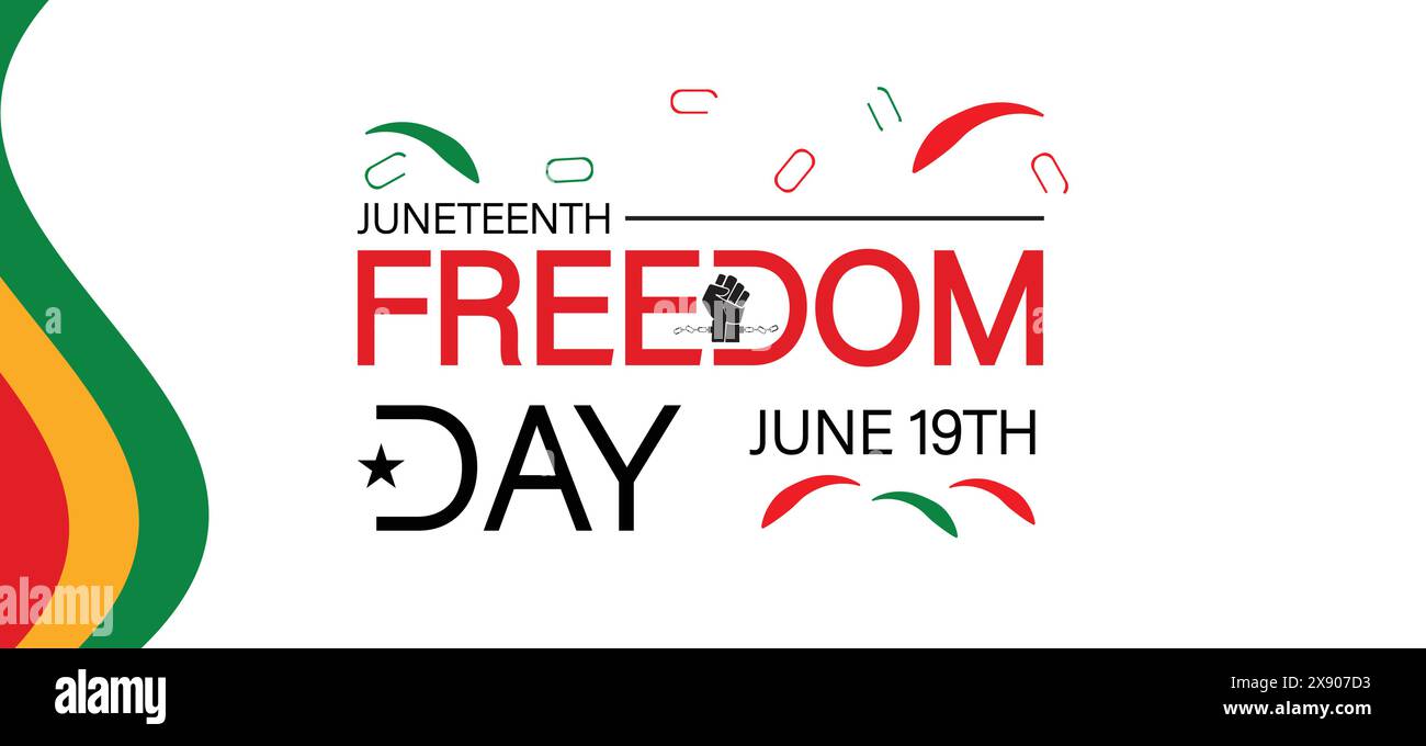 Unveiling the Beauty of Juneteenth Freedom Day Stock Vector Image & Art