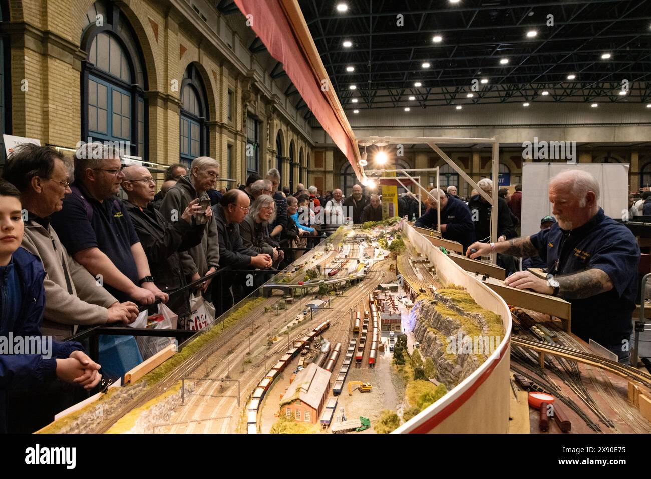 The London Festival of Railway Modelling at Alexandra Palace, England