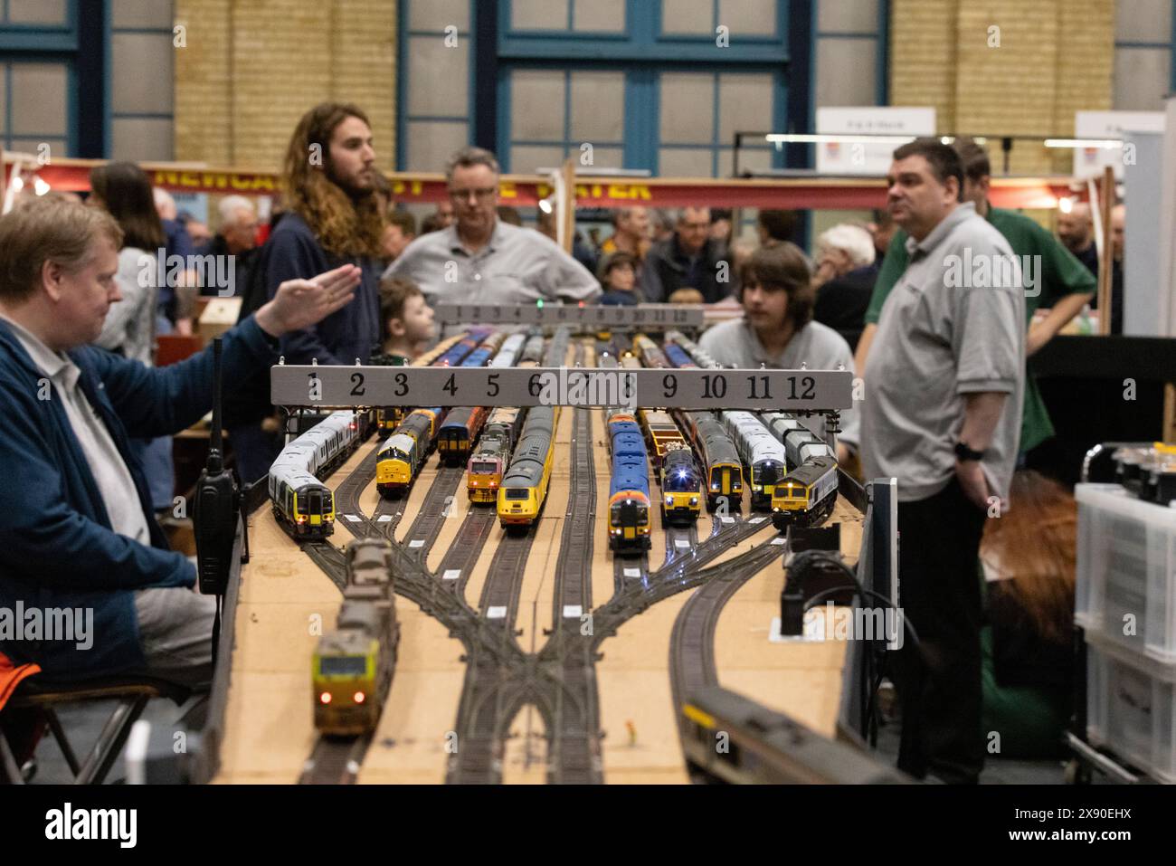 The London Festival of Railway Modelling at Alexandra Palace, England