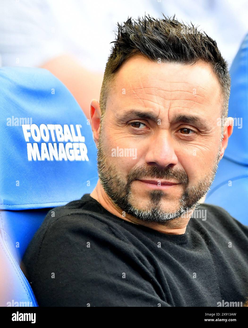 Manager of Brighton and Hove Albion Roberto De Zerbi - Brighton & Hove ...