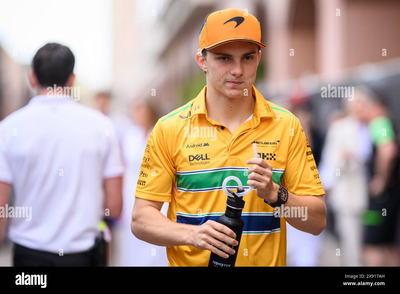 McLaren Formula 1 Team’s Australian driver Oscar Piastri is seen in the ...