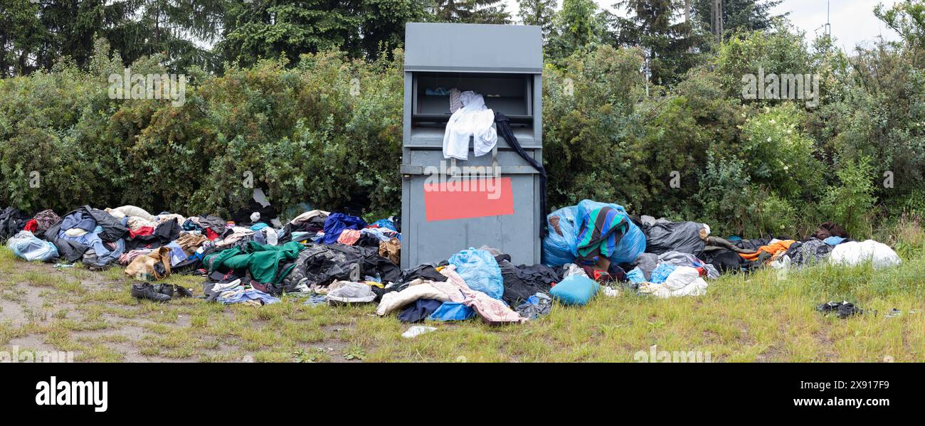 clothes donation bin near me