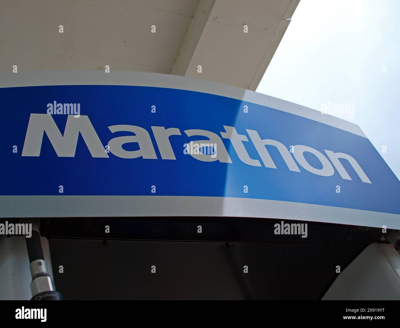 Miami, Florida, United States - May 26, 2024: Marathon Oil Corporation