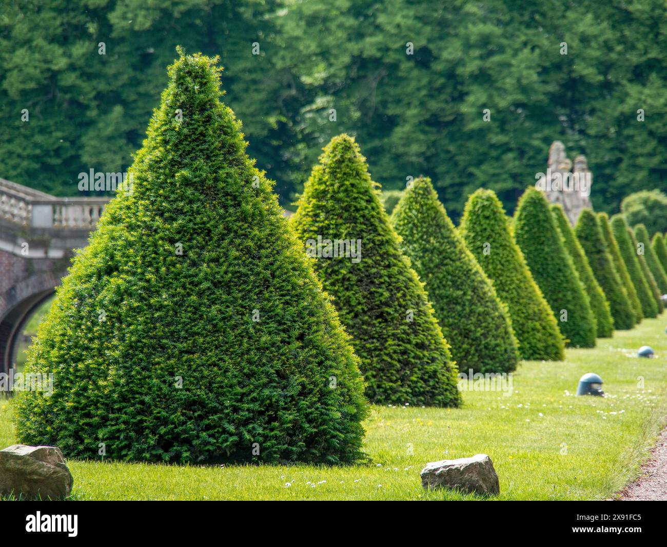 Green garden sculptures dense hi-res stock photography and images - Alamy