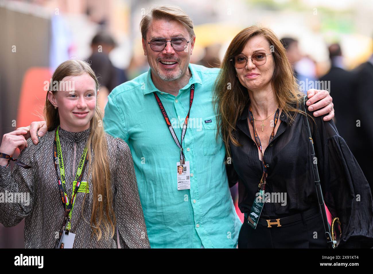 Monaco Monaco 26th May 2024 2 times F1 World Champion Mika Hakkinen Monaco Monaco 26th May 2024 2 times F1 World Champion Mika Hakkinen