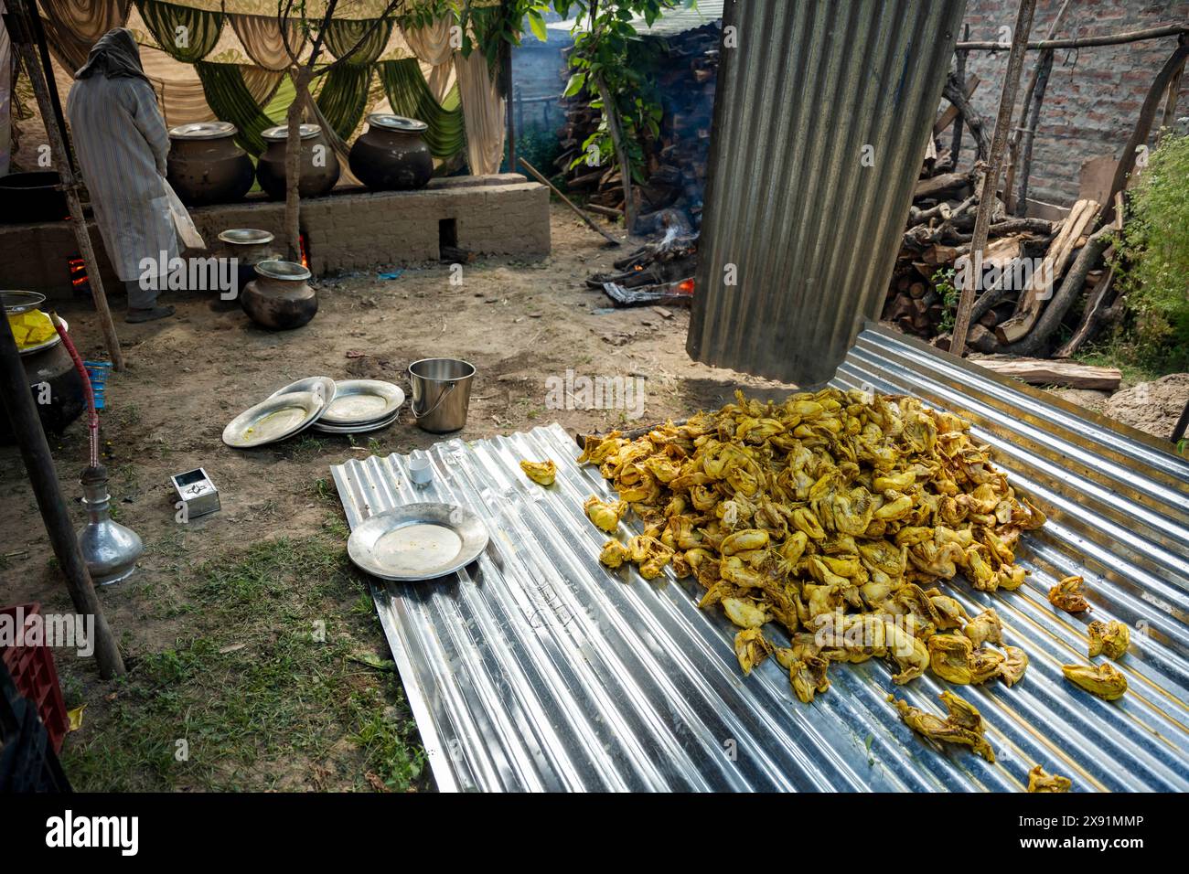 Freshly slaughtered meat placed in hi res stock photography and images