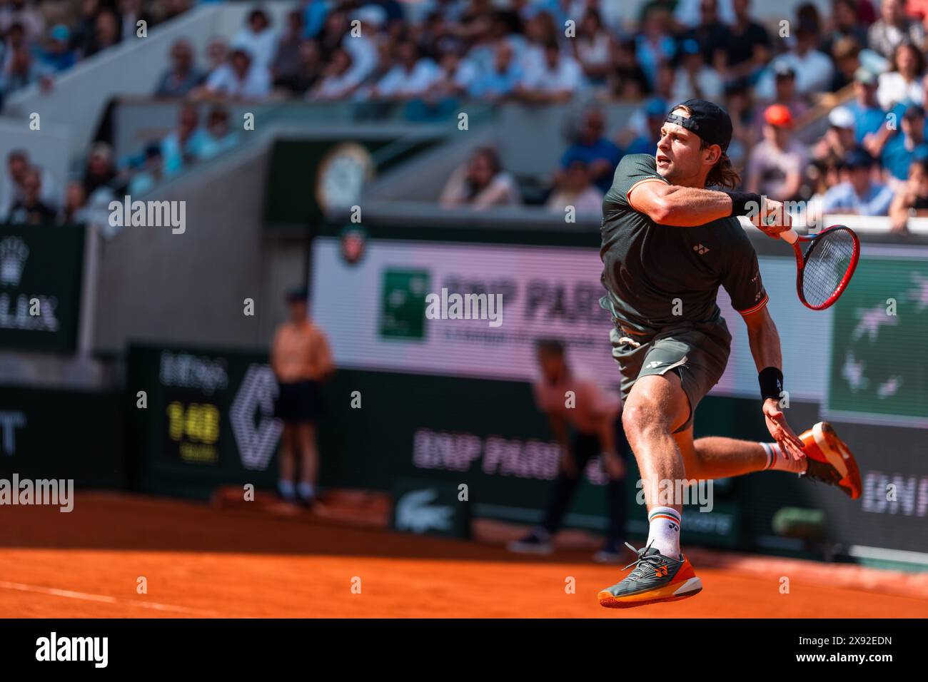 Zizou BERGS (BEL) during the RolandGarros 2025, ATP and WTA Grand Slam